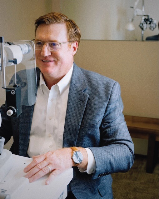 Dr. Kent Webb at Webb Vision Center in Plainview, TX - Social media client of Tadpole based in Lubbock